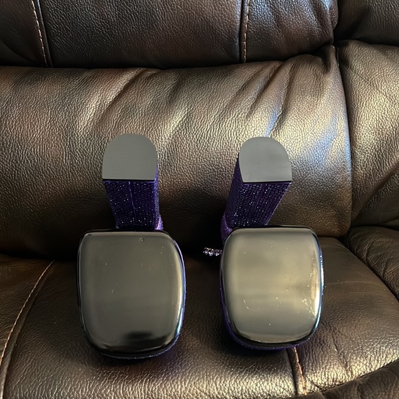 Versace aevitas crystal embellished Medusa logo platform sandals heels NEW - Picture 10 of 11